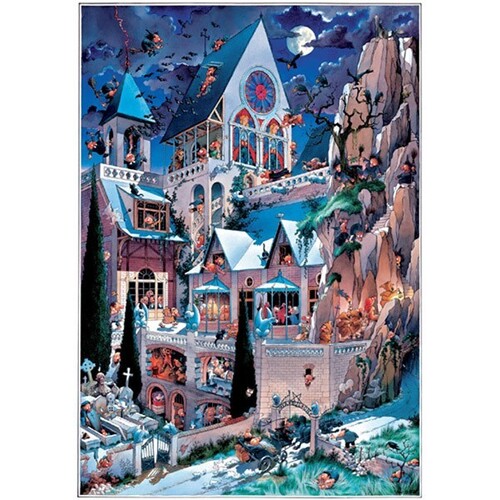 Heye - Loup, Castle of Horror Puzzle 2000pc