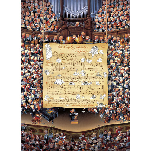 Heye - Loup, Score Puzzle 1000pc