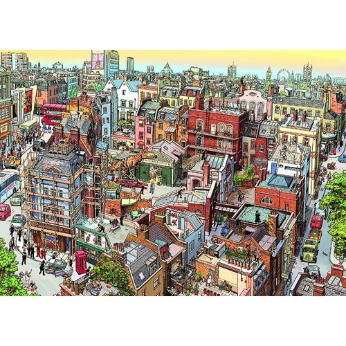 Heye - Gobel & Knorr, Sherlock Puzzle 2000pc