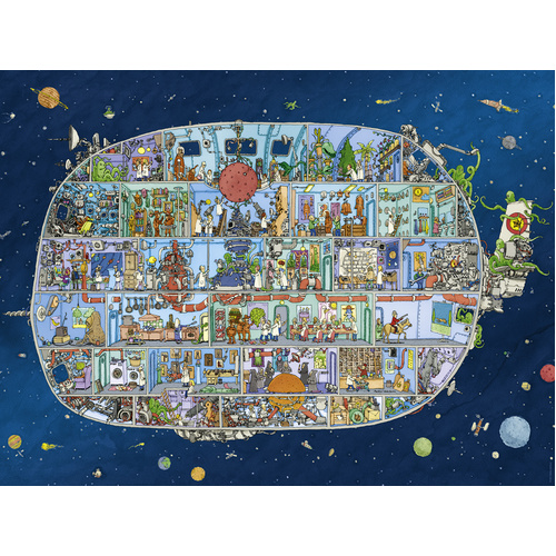Heye - Adolfsson, Spaceship Puzzle 1500pc