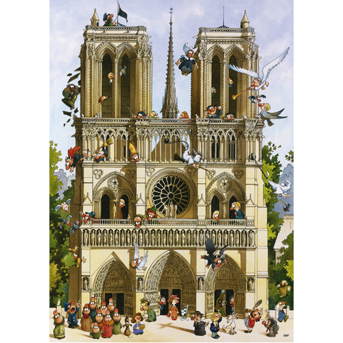 Heye - Loup, Vive Notre Dame! Puzzle 1000pc