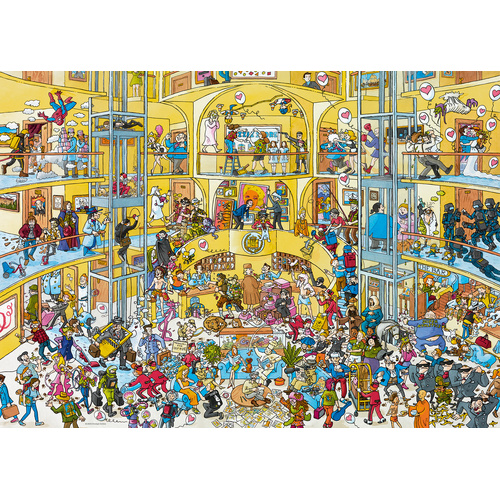Heye - Schone, Hotel Life Puzzle 1000pc