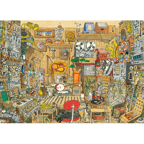 Heye - Adolfsson, Music Maniac Puzzle 1000pc