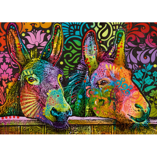 Heye - Jolly Pets, Donkey Love Puzzle 1000pc