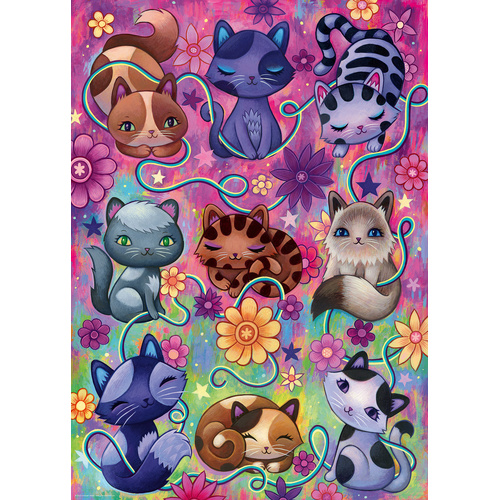 Heye - Dreaming, Kitty Cats Puzzle 1000pc