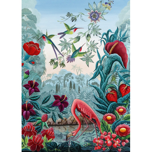 Heye - Exotic Garden, Bird Paradise Puzzle 1000pc