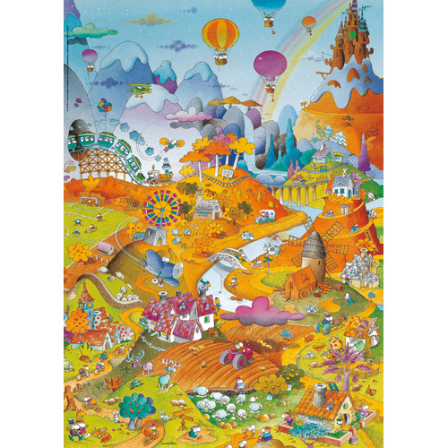Heye - Mordillo, Idyll - By The Field Puzzle 1000pc