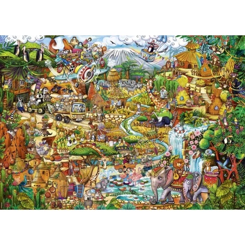 Heye - Berman, Exotic Safari Puzzle 2000pc