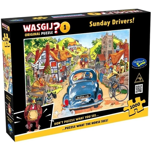 Holdson - WASGIJ? Original 1 Sunday Drivers! Puzzle 1000pc