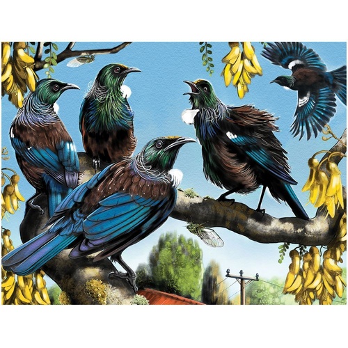 Holdson - Treasures of Aoteroa - Tui Talk Large Piece Puzzle 300pc