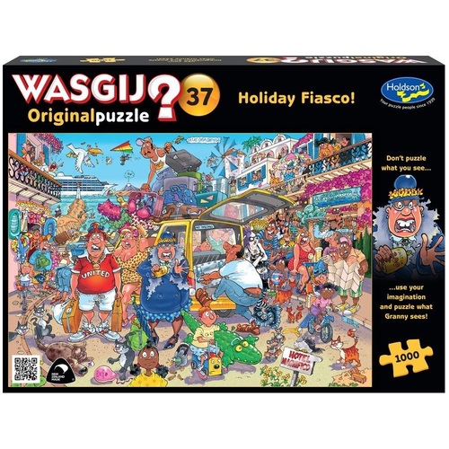 Holdson - WASGIJ? Original 37 Holiday Fiasco! Puzzle 1000pc