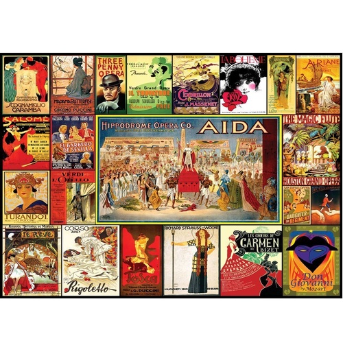 Holdson - Vintage Pop Art - Vintage Opera Poster Puzzle 1000pc