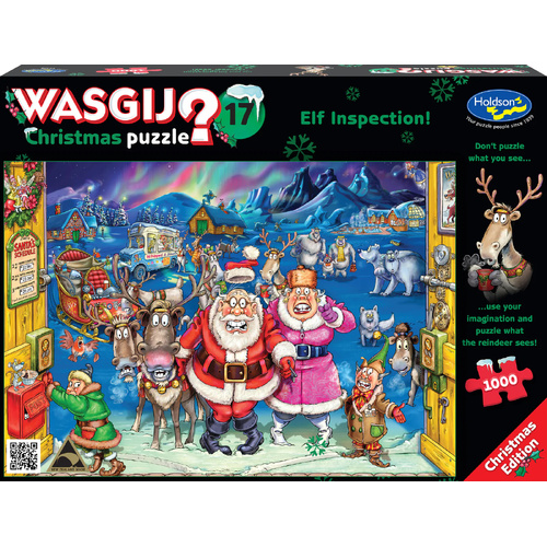 Holdson - WASGIJ? Christmas 17 Elf Inspection Puzzle 1000pc