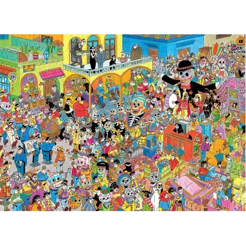 Holdson - Jan Van Haasteren Dia De Los Muertos Puzzle 1000pc