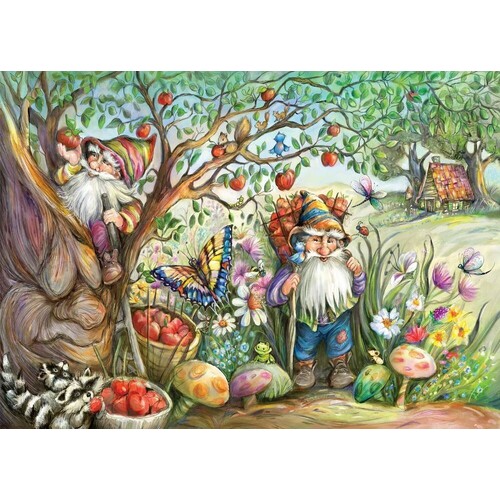 Holdson - Chillin' with My Gnomies: Pick of the Crop Puzzle 1000pc