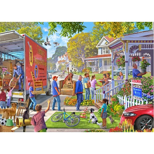 Holdson - Rhythm of Life - Moving Day Puzzle 1000pc