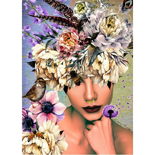 Holdson - Women In Bloom Bloom Bee Beautiful Puzzle 1000pc