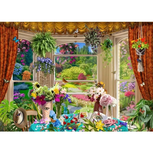 Holdson - Outside My Window - Gardeners View Puzzle 1000pc