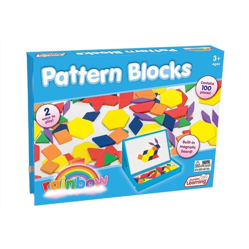 Junior Learning - Rainbow Pattern Blocks