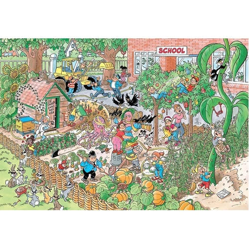 Jumbo - Jan Van Haasteren Junior The School Garden Puzzle 360pc