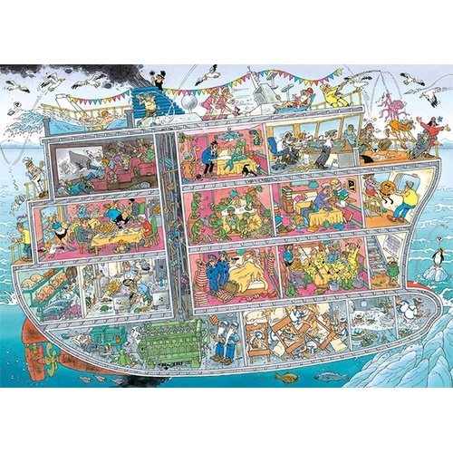 Jumbo - Jan Van Haasteren Cruise Ship Puzzle 1000pc