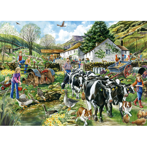 Jumbo - Another Day on the Farm Puzzle 1000pc