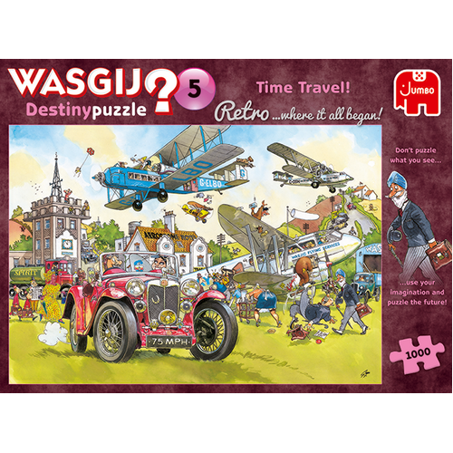 Jumbo - WASGIJ? Retro Destiny 5 Time Travel! Puzzle 1000pc