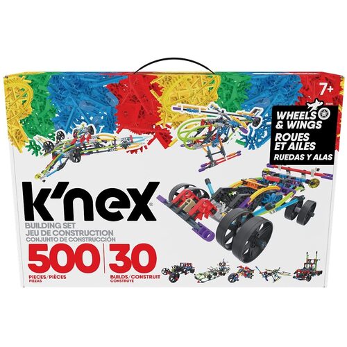 K'Nex - Wheels and Wings 30 models 500 pieces