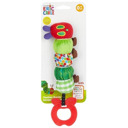 Eric Carle - Very Hungry Caterpillar Teether Rattle