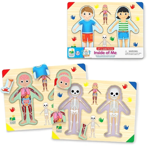 Learning Journey - Lift & Learn Inside of Me Puzzle 28pc