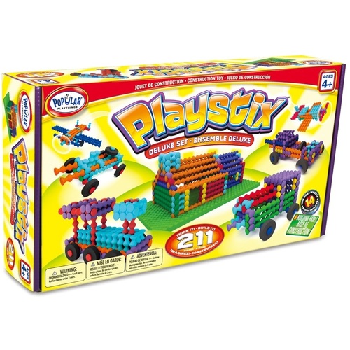Popular Playthings - Playstix Deluxe Set 211pc