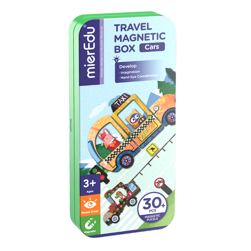 mierEdu - Travel Magnetic Box - Cars
