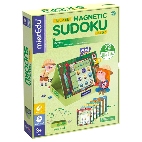 mierEdu - Magnetic Sudoku Battle Kit Starter