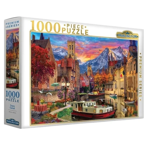 Harlington - Town Canal Puzzle 1000pc