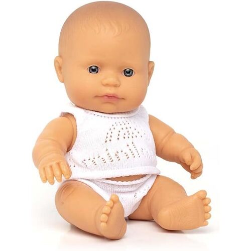 Miniland - Baby Doll European Boy 21cm
