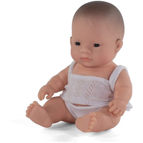 Miniland - Baby Doll Asian Boy 21cm
