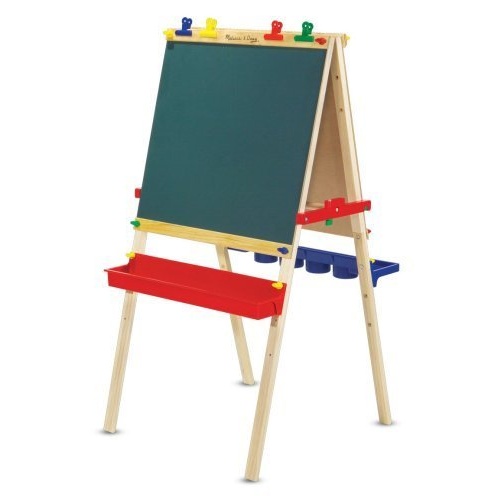 Melissa & Doug - Deluxe Wooden Standing Art Easel