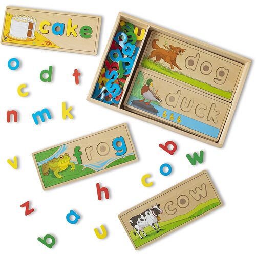 Melissa & Doug - See and Spell Puzzle