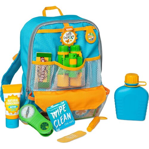 Melissa & Doug - Let's Explore - Hiking Play Set Backpack