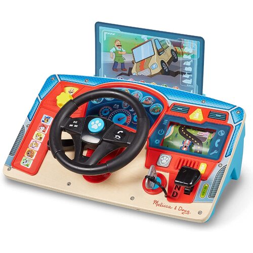 Melissa & Doug - Paw Patrol - Wooden Interactive Dashboard