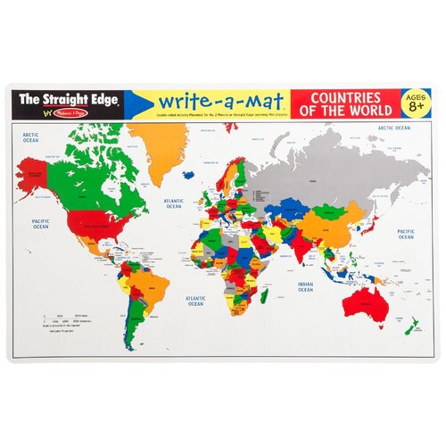 Melissa & Doug - World Map Mat
