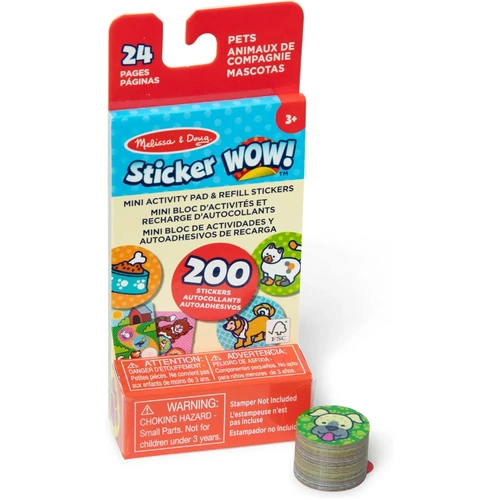 Melisssa & Doug - Sticker WOW! Refill Stickers - Pets