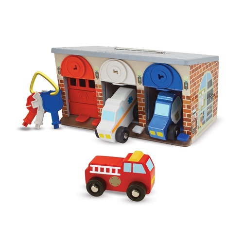 Melissa & Doug - Lock & Roll Rescue Garage