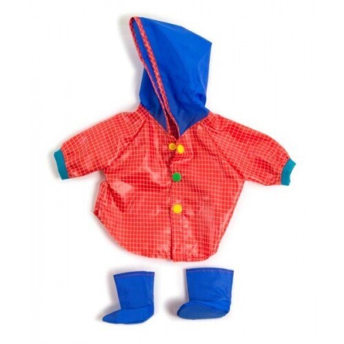 Miniland - 38cm Doll Clothing Set  Raincoat & Wellies