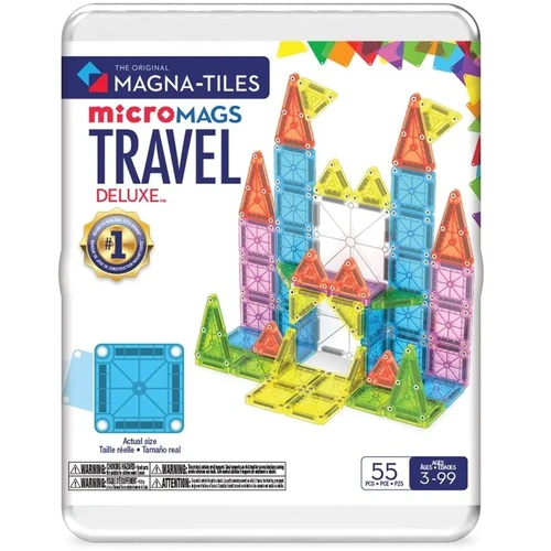 Magna-Tiles - microMAGS Travel Set Deluxe 55pc