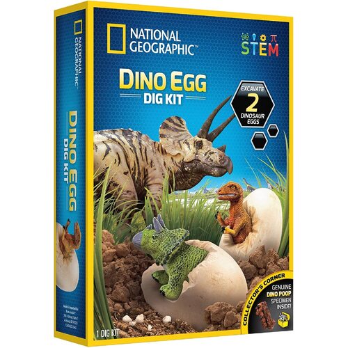 Buy National Geographic Dino Egg Dig Kit