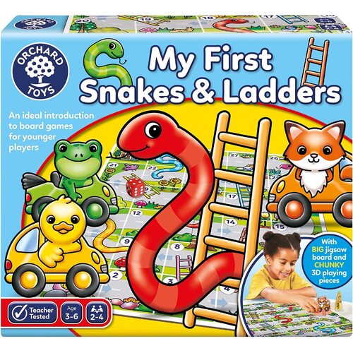 Orchard Toys - My First Snakes And Ladders