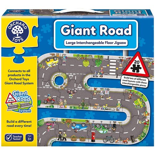 Orchard Toys - Giant Road Jigsaw (20 pieces)
