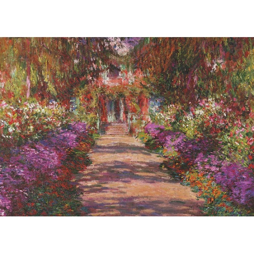 Piatnik - A Pathway in Monet`s Garden Puzzle 1000pc