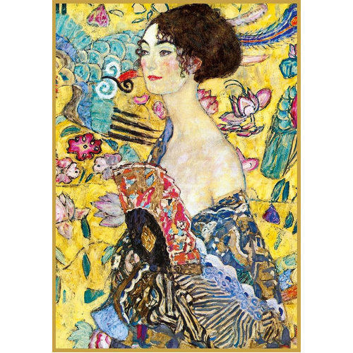 Piatnik - Klimt, Lady with a Fan Puzzle 1000pc